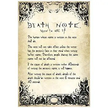 

Death Note Poster Pack Rules 61X91 Cm (5)GYE3.97