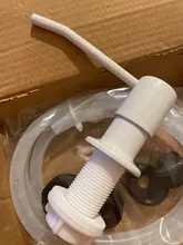 Dispensador de jabón líquido de acero inoxidable, bomba de loción integrada, tubo de extensión para el Hogar, baño, cocina, fregadero, Au04 20, 1 Juego, envío directo