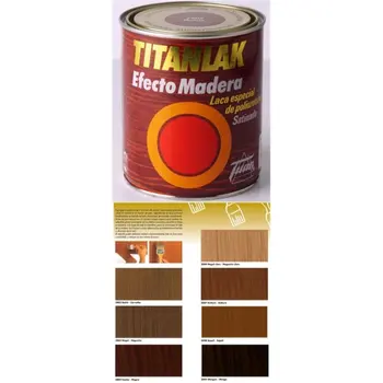 

Lacquer POLIUR SAT walnut CL 375ML TITANLAK EFECMADER 024280938