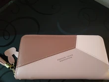 Carteras geométricas de lujo para mujer, monederos de cuero con cremallera, diseño de borla, billetera larga, monedero, tarjetero