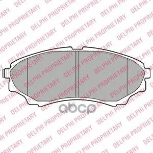 Колодки Тормозные Ford Ranger 99-/Mazda B-Serie 99- /Bt-50 06- Передние Delphi Lp2036 Delphi арт. LP2036