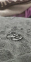 2 uds sol y luna amante conjunto de pareja de anillos promesa boda bandas para él y para ella