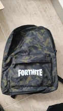 Fortnite Mochila Escolar Camuflaje Negro  Azul Verde 31x43 cm Mochila Escolar niño Fortnite