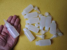 Container Crafts Squeeze-Bottles Food-Grade Plastic Small Condiments/arts Caps And 10PCS