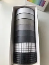 Kevin & sasa Crafts-juego de 8 rollos de cinta adhesiva de Color sólido, cinta adhesiva para Scrapbooking, papelería