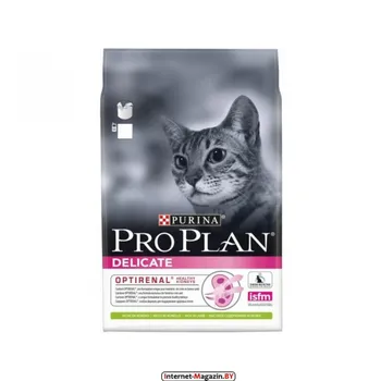 

Pro Plan Delicate для кошек с чувствительным пищеварением, Cat food, for cats, 1,5 кг