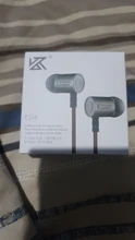 KZ ED4 audífonos estéreo de Metal con micrófono HD HiFi auriculares Bass auriculares Monitor ruido pieza auricular aislante Original auriculares
