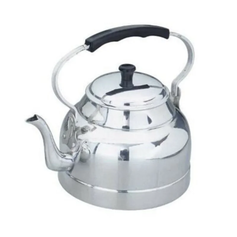 

Aluminum Camping Teapot Top Handle High Quality Heat Resistant Handle Picnic Travel Outdoor Teapot Kettle