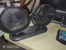 Quiet Car-Fan Desktop-Fan Auto-Air-Cooling Dual-Head Small Adjustable Mini 3 Usb All-Round