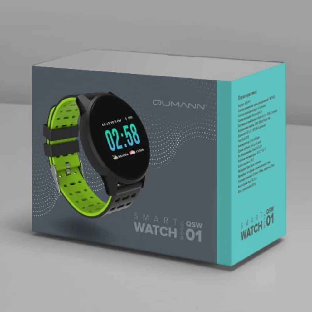 Смарт часы Qumann QSW 01|Цифровые часы| |