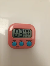 Temporizador de Cocina Digital, soporte magnético de respaldo, alarma de cuenta atrás, minilcd, alarma fuerte de dígitos grandes para cocinar, hornear, deportes, 1 ud.