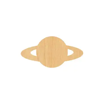 

Saturn Laser Cut Out Wood Shape Craft Supply - Unfinished
