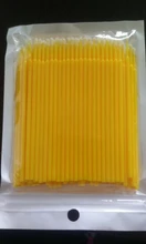 Multi-functon 8 estilo elegir 100 Uds desechables de pestañas removedor de extensión diente aplicadores Microbrush hisopos de algodón herramientas de maquillaje