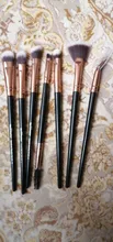 Anmor-Juego de brochas de maquillaje, para base de sombra de ojos, colorete en polvo, delineador de ojos, pestañas, labios, herramienta cosmética, 4-16 Uds.