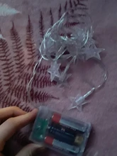 Garlands Lamp Light-String Battery-Powered Christmas-Decorations Home-Fairy-Lights Twinkle