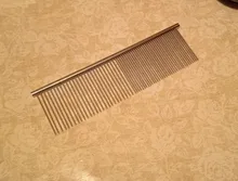 Brush Long-Hair Stainless-Steel Chihuahua Comb Dog-Grooming-Tool Pet-Dog Double-Use Portable