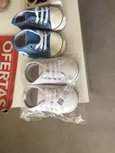 Zapatillas clásicas de lona para bebé, zapatos deportivos con estrella para recién nacido, para primeros pasos, antideslizantes