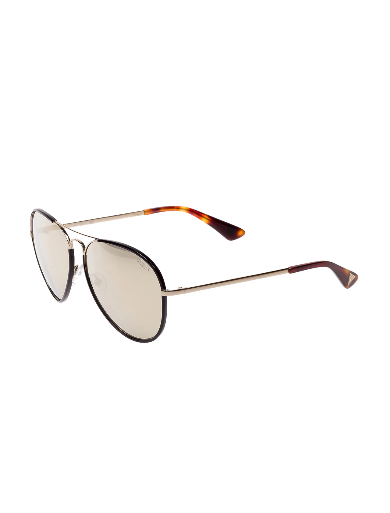 

Unisex sunglasses gu 7416 32c metal yellow organic drop pilot 61-15-140 guess