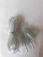 Wire-Extension-Cable Plug-Extender Light Christmas Led-String Wedding-Party Home-Decoration