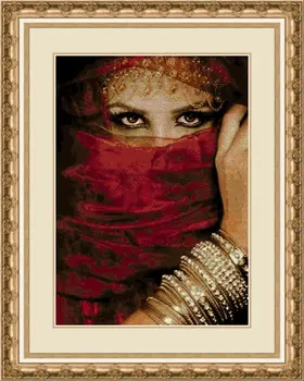 

CROSS STITCH KIT PANDATHREAD African Culture 0803