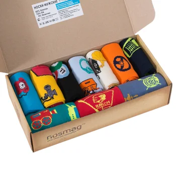 

Set of 10 pairs of men's socks virtuoso mix "USSR"