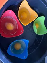 Egg Poachers Cookware Kitchen-Tools Steam-Eggs-Plate Egg-Pancake Healthy Silicone Tray