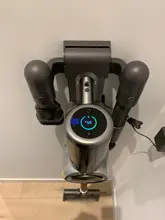 Dreame-Aspirador inalámbrico portátil V11 para el hogar, aspiradora con pantalla OLED, con colector de polvo y limpiador de alfombras con filtro 25kPa