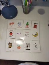 Mini diario de hojas sueltas de PVC con 3 agujeros, nuevo diario pequeño de bolsillo transparente, cuaderno de viajero, juego de planificador artesanal de dibujos animados