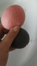 4 Uds exfoliante limpiar Konjac Esponja Natural Konjac Esponja Konnyaku cara Esponja para limpiar y lavar Esponja, Maquiagem maquillaje Konjac