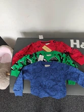 Sweaters Jumping-Meters Dinosaurs Spring Animals Baby Boys Cotton for Autumn Top New-Arrival