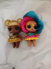 LOL SURPRISE-Juego de ropa para niños, con vestido brillante de abeja reina, Punk, con traje ostentoso, con cuerpo de niño, muñecas como juguete de colección