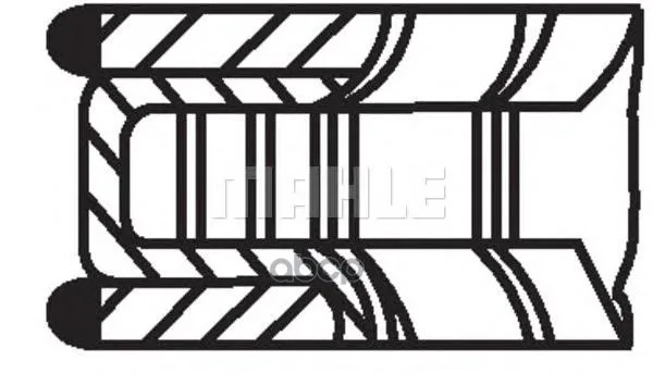 Комплект Поршневых Колец Mahle/Knecht 081rs001060n0 Mahle/Knecht арт. 081RS001060N0