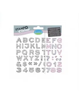 

SET SILICONE STAMPS ALPHABET