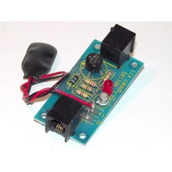 

Electronic Kit to mount an indicator of telephone line in use