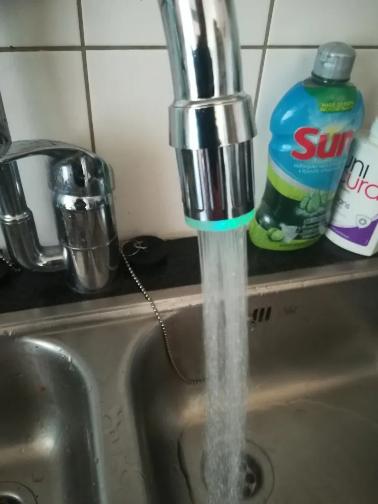 Led Faucets, Light Changing Blinking Temperature Control Water Faucet