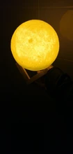 Desk-Lamp Night-Light Bedside Table 3d-Print Timeable Dropship Moon LED