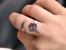 Auxauxme personalizado Multi-nombres de la familia anillos para papá mamá niños Acero inoxidable amante bisutería regalos de cumpleaños de mujer