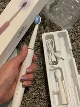 Cepillo de dientes eléctrico sónico para dentista, 3 modos de limpieza, blanqueador, automático, recargable vía USB, resistente al agua