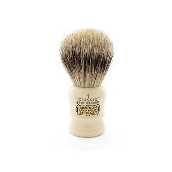 

Badger shaving brush-Simpsons "Classic 1" Best Badger