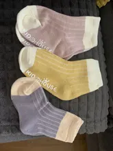 3 par/lote niños calcetines de rayas cuatro estaciones niño antideslizante bebé recién nacido calcetines de algodón infantil calcetines para niñas 0-36Month