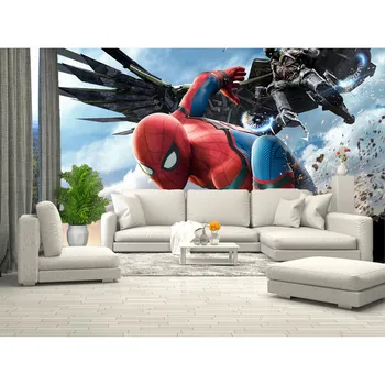 

Wall mural in nursery, Avengers stereoscopic wall mural for bedroom Hall home