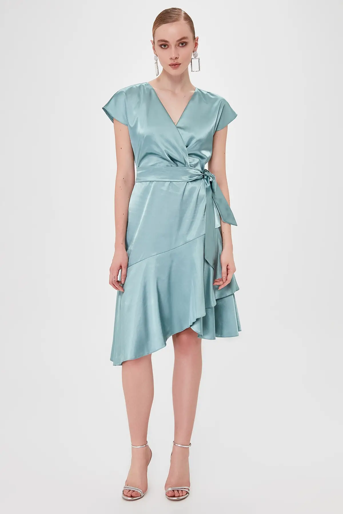 Платье с маховиком TPRSS20EL0225 | Женская одежда