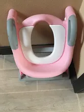 Asiento para orinal plegable para bebés, silla con respaldo de entrenamiento, con escalera para dar pasos, taburete para niños y niñas, inodoro seguro
