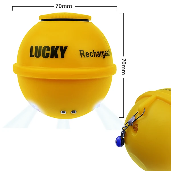 Рыболокатор LUCKY FF-1108-1CLA 2-в-1 Беспроводной и проводной сонар рыбоискатель сонар эхолот