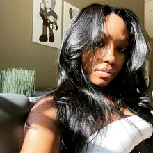 30 pulgadas de la onda del cuerpo de la peluca con malla Frontal Pre arrancado con el pelo del bebé Remy brasileño 13x4 Frontal de encaje pelucas de cabello humano para las mujeres negras