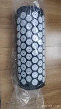 Cojín masajeador para Yoga, esterilla de acupresión para aliviar el estrés, dolor de espalda y cuerpo, estera con puntas, colchoneta de acupuntura