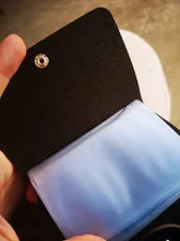 Tarjetero de piel sintética con 24 Bits para hombre y mujer, funda para tarjetas de crédito, pasaporte, billetera para tarjetas de identificación