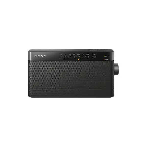 ТРАНЗИСТОР радио Sony ICF-306 черный | Электроника