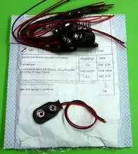 10 Uds 6F22 adaptador de batería de 9V Snap clip conector cables titular DC 5,5*2,1 jack de cable de alimentación para Arduino Jack DIY