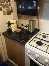 Self-Adhesive Wallpaper Cupboard Vinyl-Film Marble Oil-Proof Home-Decoration Kitchen